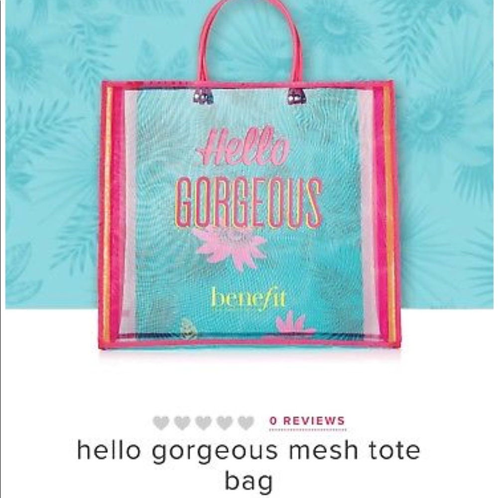 NWT Benefit Mesh Lightweight Tote